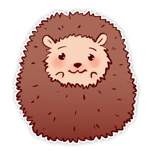 Эмодзи Їжачки