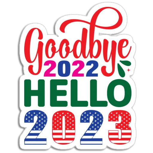 Эмодзи Hello 2023