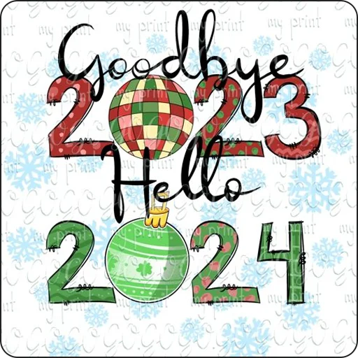 Эмодзи Hello 2024
