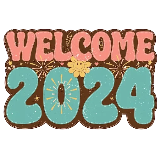 Эмодзи Hello 2024