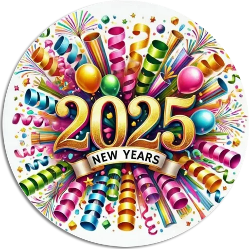 Эмодзи Hello 2025