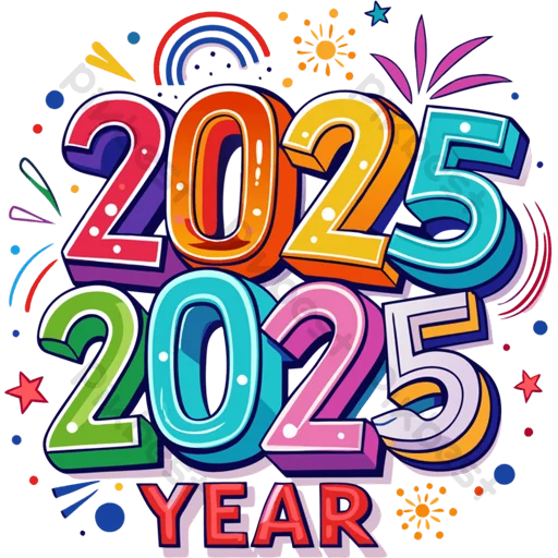 Эмодзи Hello 2025