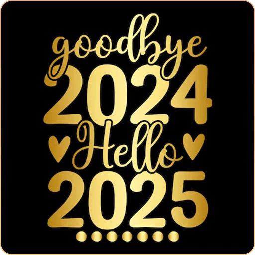 Эмодзи Hello 2025
