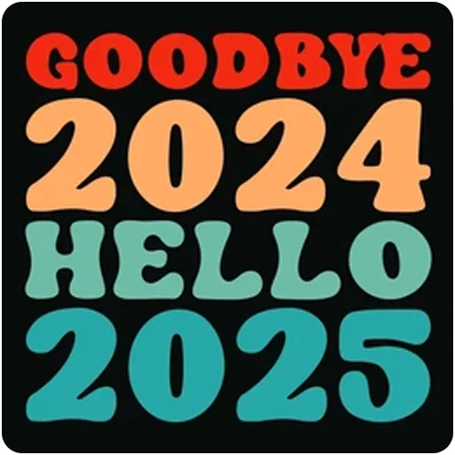 Эмодзи Hello 2025