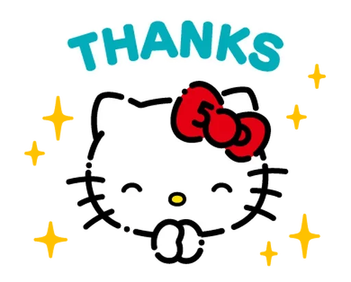 Эмодзи Hello Kitty
