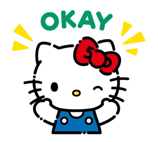 Эмодзи Hello Kitty