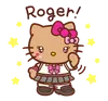 Эмодзи Gyaru Hello Kitty