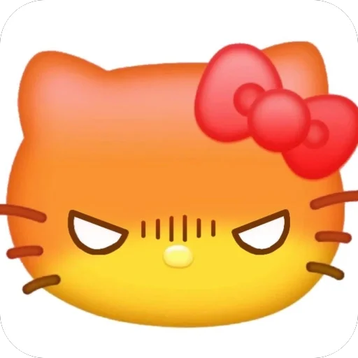 Эмодзи hello kitty