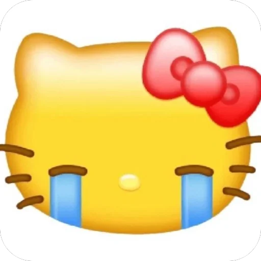 Эмодзи hello kitty