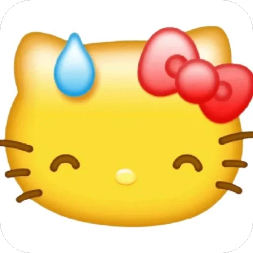 Эмодзи hello kitty