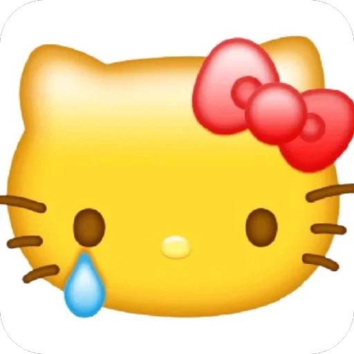 Эмодзи hello kitty