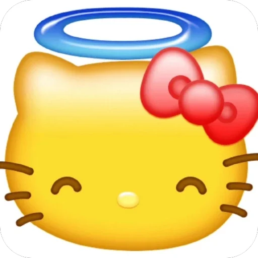 Эмодзи hello kitty
