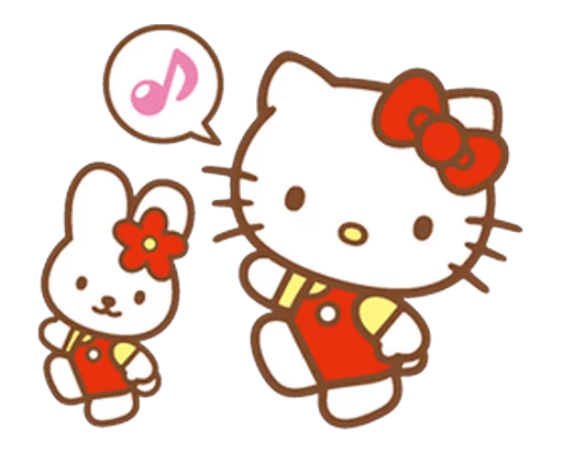 Эмодзи Hello Kitty