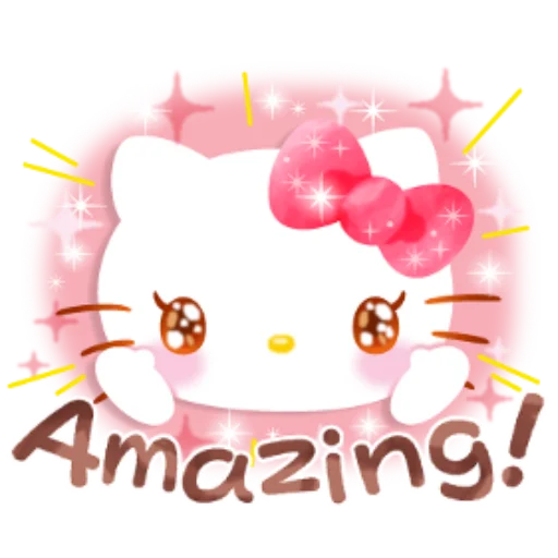 Эмодзи Hello Kitty