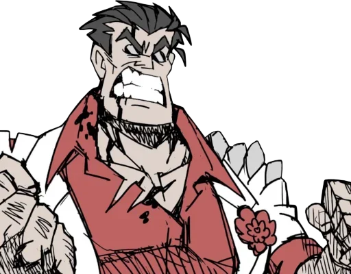 Эмодзи Helltaker Comics