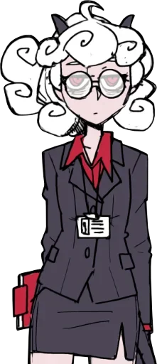 Эмодзи Helltaker Comics