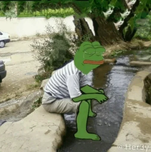 Эмодзи Pepe ? -