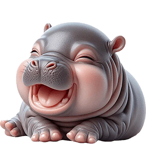 Эмодзи Бегемотики