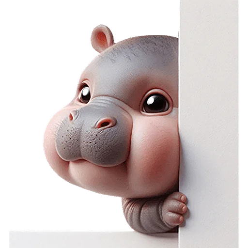 Эмодзи Бегемотики