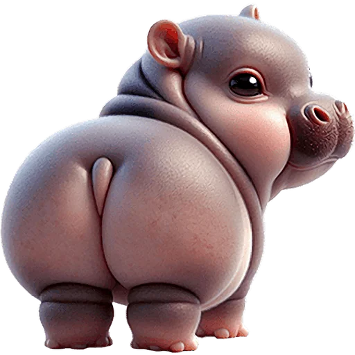 Эмодзи Бегемотики