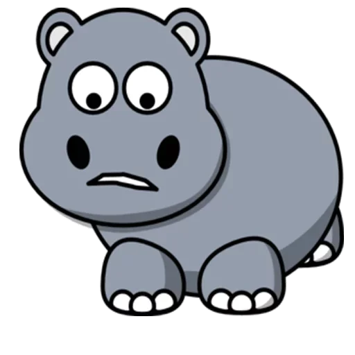 Эмодзи Hippo Pack
