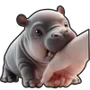 Эмодзи Бегемотик