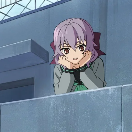 Эмодзи ❍ shinoa Hiiragi