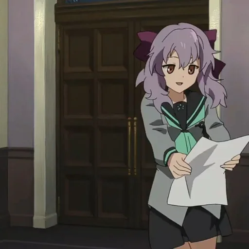 Эмодзи ❍ shinoa Hiiragi