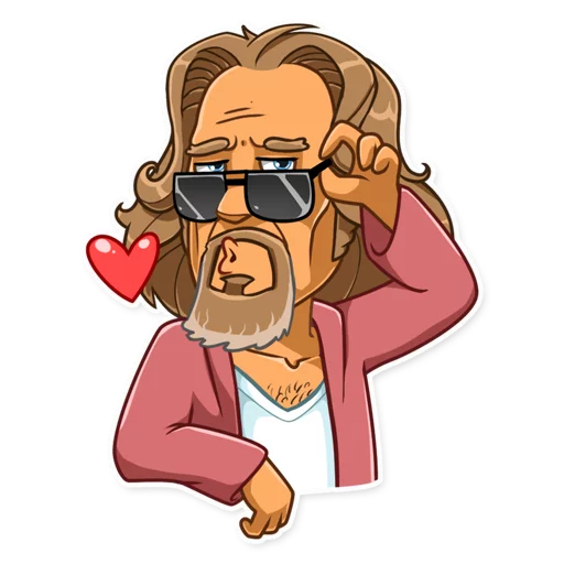 Эмодзи The Dude