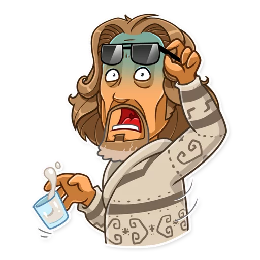 Эмодзи The Dude