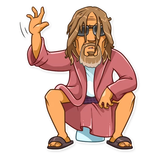 Эмодзи The Dude