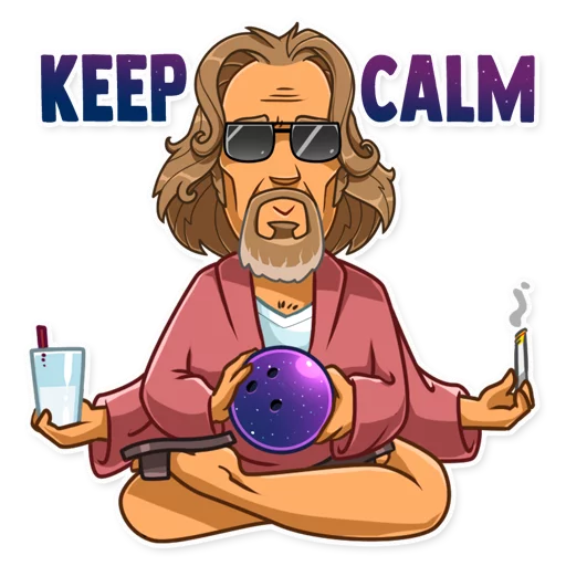 Эмодзи The Dude