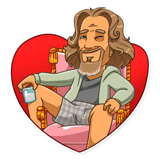 Эмодзи The Dude