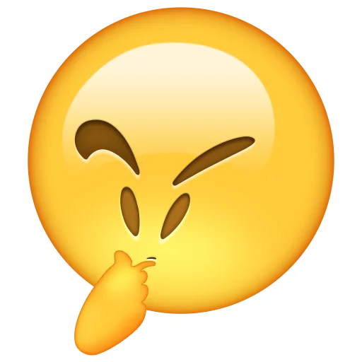 Эмодзи Hmm