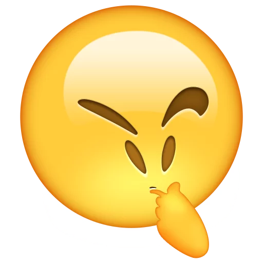 Эмодзи Hmm