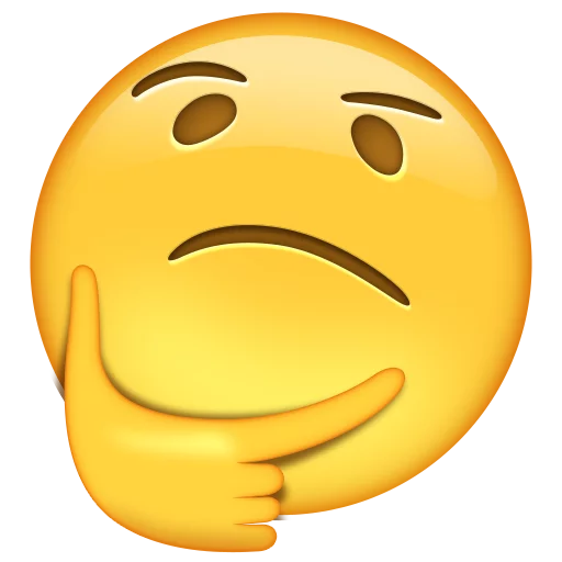 Эмодзи Hmm