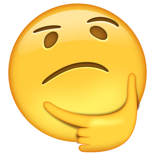 Эмодзи Hmm