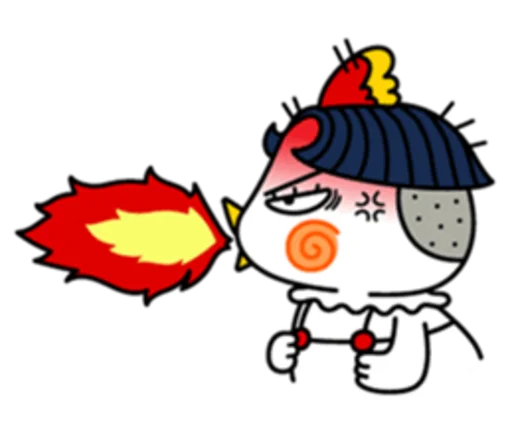 Эмодзи Hochi Buldak Samyang Foods