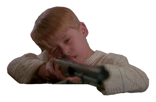 Эмодзи Home Alone