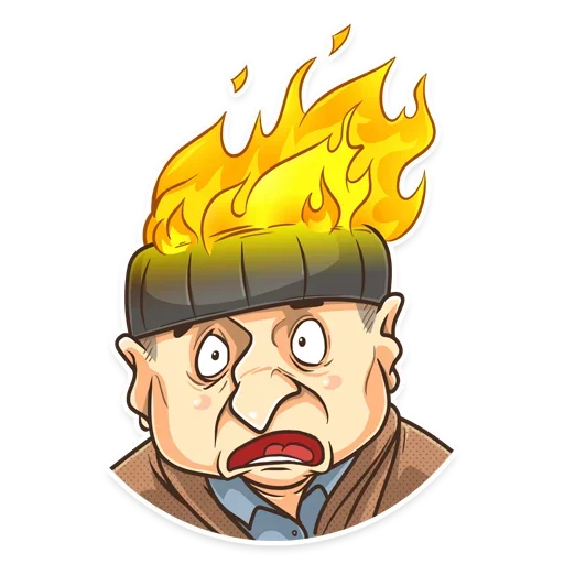 Эмодзи Home Alone Anime