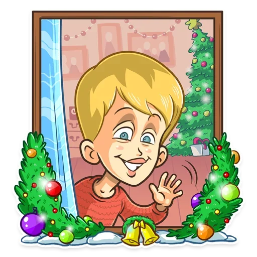 Эмодзи Home Alone Anime
