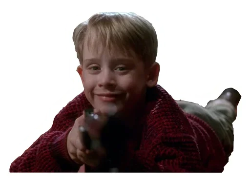 Эмодзи Home Alone Funny