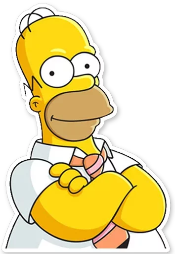Эмодзи Homer Simpson