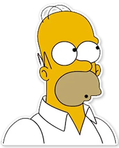Эмодзи Homer Simpson
