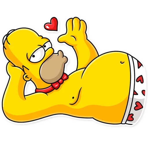 Эмодзи Homer Simpson