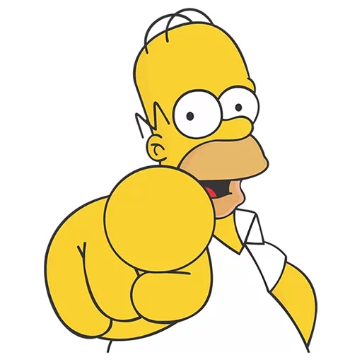 Эмодзи Homero By Maximus10M
