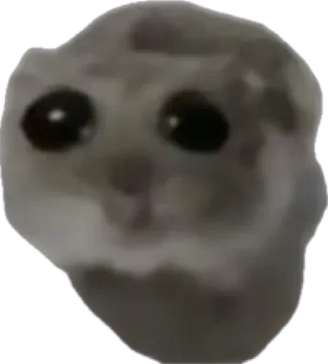Эмодзи Грустный хомяк