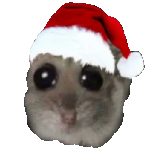 Эмодзи Грустный хомяк