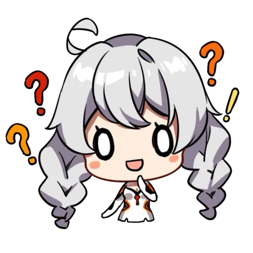 Эмодзи Honkai Impact 3rd Chibi