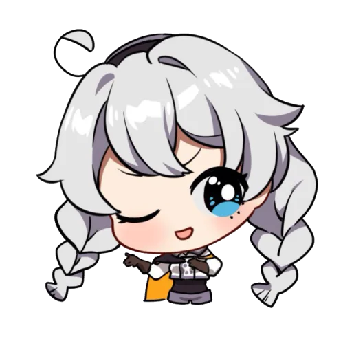 Эмодзи Honkai Impact 3rd Chibi